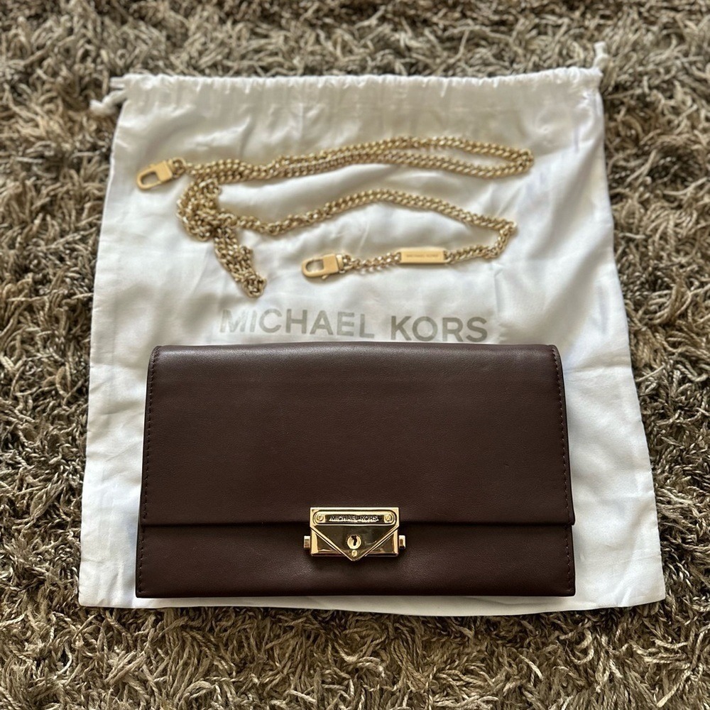 Michael Kors Large Crossbody Clutch - Picture 1 of 13